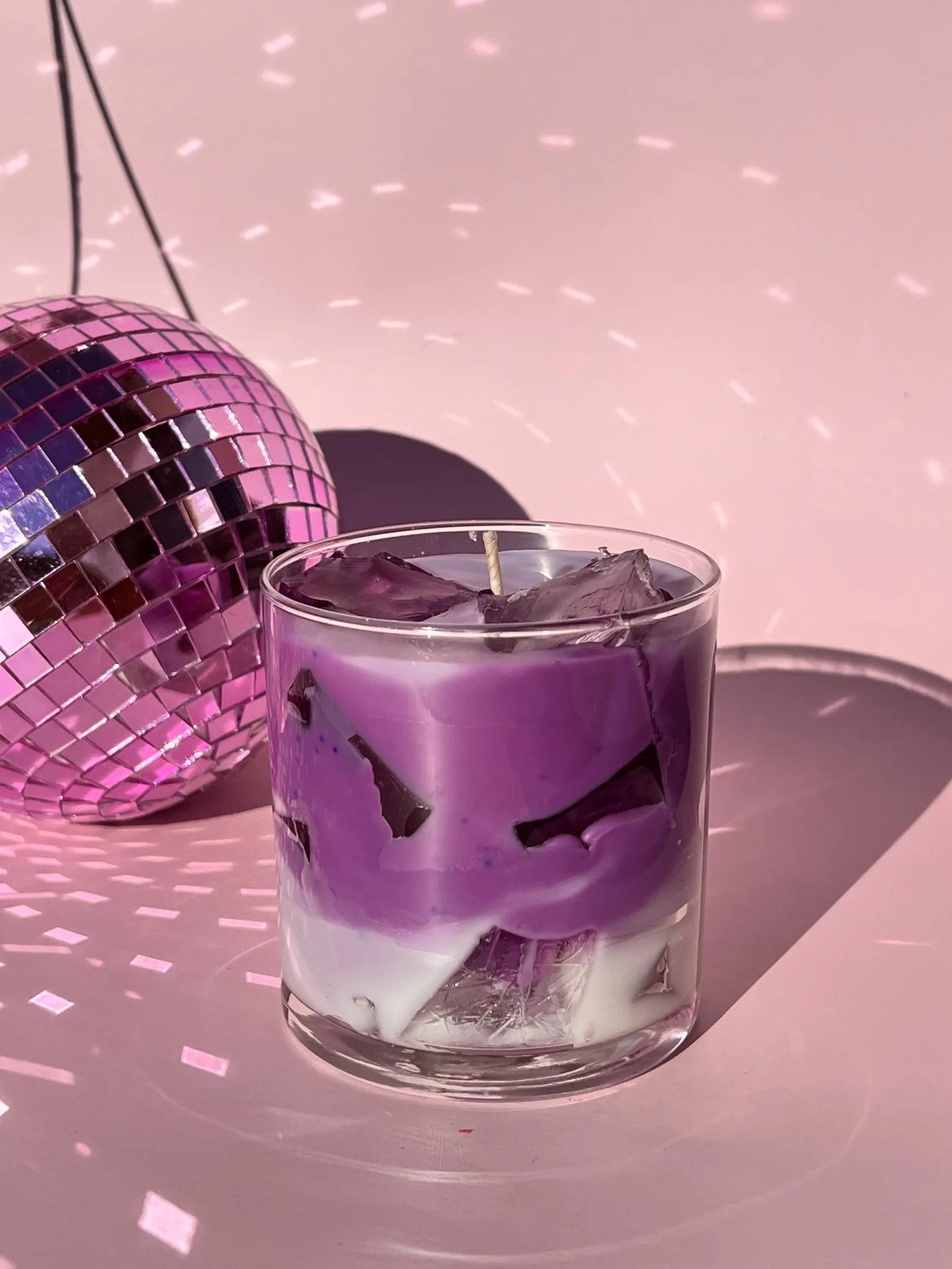 Flamette's Iced Lavender Candle